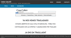 Desktop Screenshot of casacalico.es