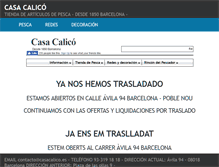 Tablet Screenshot of casacalico.es